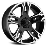 Ultra 234B Maverick Wheel 17X8 (0, 6X139.7, 106.1) Black Single Rim New. Price: $254.32.
