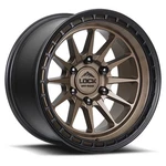 17X9 Lock Baja Matte Desert Bronze Black Lip 6X139.7 -12MM 106.2MM Cb New. Price: $290.00.
