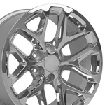 Oe Wheels CV98B 20X9 Chrome Snowflake 6X139.7 +24ET New. Price: $309.00.