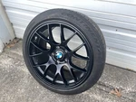 Bmw E90 F30 Enkei Raijin 18X9.5 Bore Black One Wheel Rear Rim Tire 245/40 Zr Used. Price: $175.87.