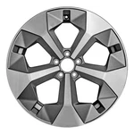 19X7.5 Machined Satin Medium Charcoal Metallic Wheel Fits 2023-2026 Volvo XC40 Remanufactured. Price: $270.96.