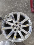 2011-2014 Ford Edge Wheel Rim 18X8 Aluminum 10 Spoke Chrome Clad Used. Price: $165.00.