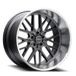 22" Corsart Kingpin Matte Gunmetal Diamond Cut Lip 22X10.5 Wheel 5X5 0MM Rim New. Price: $931.11.