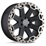 17X8 Black Rhino Warlord Matte W/ Machined Dark Tint Wheel 5X5 (30MM) New. Price: $382.50.