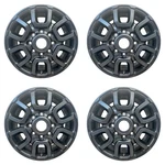 Dodge Ram 2500 3500 2019-2024 18" Oem Wheels Rims Set Black 6MS03TRMAA Remanufactured. Price: $975.79.