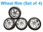 09-12 Jaguar Xf 18" Front & Rear Alloy Rim Wheel Tire Set Of 4 Oem Used. Price: $570.00.