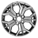 For Kia Seltos 21-22 Alloy Factory Wheel 5 Split-spoke Medium Charcoal Used. Price: $290.28.