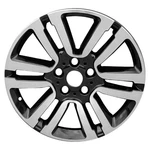 Refurbished Machined And Painted Gloss Black Aluminum Wheel 17 X Remanufactured. Price: $226.54.