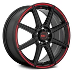 Motegi Racing MR142 CS8 Wheel 16X7 (40, 5X114.3, 72.56) Black Single Rim New. Price: $224.00.