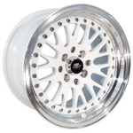 Mst MT10 Rim 15X8 4X100/4X114.3 Offset 25 White W/machined Lip (quantity 1) New. Price: $175.25.