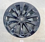 16-20 Oem Tesla Model Rear Wheel Rim Black Slipstream 20X9.5J ET40 Note* Used. Price: $99.95.