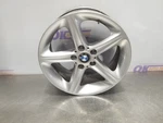 2008 Bmw 135I Front 18X7-1/2 Wheel Alloy Staggered Grooved Solid Spokes Used. Price: $201.88.