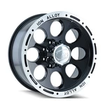 Ion Wheels 16X8 -5 Gloss Black Machined 5X139.7 5X5.5 (qty 1) 174-6885B New. Price: $186.00.