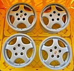 Oem Porsche 911 964 "cup One" "rs" Turbo" Wheels 7X17, 8X17 Used. Price: $3299.00.