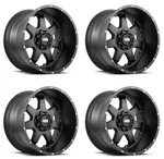Set 4 20" Grid Offroad GD01 Matte Black 20X9 Wheels 6X135 6X5.5 -12MM Rims New. Price: $1074.22.