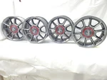 2012 2013 Fiat 500 Abarth Oem Set Of 4 Wheel Rims With Caps 16X6.5 Alloy Used. Price: $850.00.