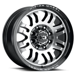 17" Vision 409 Inferno Gloss Black Machined Face 17X8.5 Wheel 5X150 0MM Rim New. Price: $254.13.