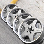 Mercedes 300SL SL320 500SL SL500 18" Inch Rim Oem 1989-2002 Genuine Wheel Set Remanufactured. Price: $3655.32.