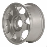 15X7 Spoke Used Aluminum Wheel; Take-off Painted Medium Gray 560-3304. Price: $241.89.
