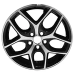 2015-2018 Ford Focus 17" Machined Black Oem Factory Wheel Rim FM5J1007BA Remanufactured. Price: $208.65.