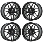 20" 21" Corvette C8 Gloss Black Wheels Rims Factory 95580 95581 Exchange New. Price: $849.00.