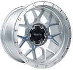 17X9 Falcon Wheels Tx Titan Silver 6X5.5 Bolt Pattern -12MM Offset New. Price: $285.00.