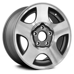 For Chevy Malibu 02-05 Alloy Factory Wheel 5-SPOKE Medium Gray 15X6 Used. Price: $272.53.