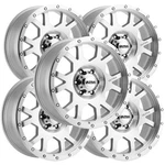 (set Of 5) Ultra 113 The Boss 20X10 6X5.5" -19MM Machined Wheels Rims 20" Inch New. Price: $1673.95.