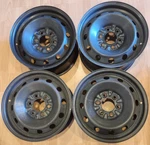 Set Of (4) 17" Ford Expedition, F-150 Factory Oem Steel Rims 17X7.5 2004-2021 Used. Price: $400.00.
