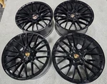 Genuine 21 Inch Porsche Cayenne Coupe E3 9Y0 Spyder Wheels Rims Black Oem Used. Price: $3000.00.