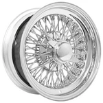 14X7 Wire Wheels Standard 72-SPOKE Cross Lace Chrome Rims (1PC) New. Price: $282.25.