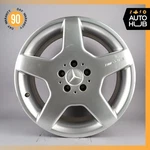 Mercedes W215 CL500 S55 Amg 9 X 18" Rear Wheel Rim Silver 2204013702 Oem Used. Price: $141.23.