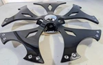 18" Spinners Fit 5/6 Lug Black 4 Rims Spinning New. Price: $695.00.