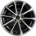 Cadillac Machined Charcoal XT4 Oem Wheel 18 2024 Original Factory Rim 4887 Used. Price: $379.02.