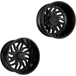 22X12 Tis 544B Gloss Black 05-UP Ford Dually Super Single Wheels 8 Lugs Set Of 6 New. Price: $3294.60.