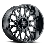 New 18X9 Vision 412 Rocker Gloss Black 8X170 ET12 Wheels Rims. Price: $858.04.