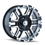 Ion Alloy Series Gloss Black With Machined Accents Wheel 179-7981B New. Price: $224.99.