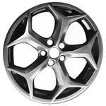 2013-2018 Ford Focus 18" Charcoal Oem Factory Wheel Rim CM511007AA Remanufactured. Price: $218.73.