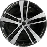 Rear Jaguar Silver And Black Oem Wheel 2014-2017 Factory Original 59920A Used. Price: $506.28.