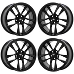 20X8.5 20X9.5 Camaro Ss Black Wheels Rims Factory Oem Set 4 97952 97953 Exchange New. Price: $845.00.