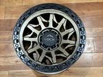 17X9 Lock Off-road Lunatic Matte Bronze W/black Ring 6X139.7 106.2 Silverado New. Price: $269.10.