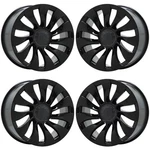 21" Tesla Model Gloss Black Wheels Rims Factory Oem Set 210061 210051 Exchange New. Price: $849.00.