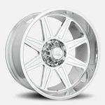 New 24X12 Hardrock H906 Polished 8X180 ET-51 Wheel Rim. Price: $923.00.