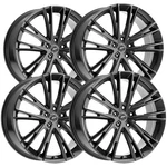 (set Of 4) Platinum 458 Prophecy 20X8.5 5X4.5" +40MM Gunmetal Wheels Rims New. Price: $1056.96.