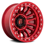 Fuel FC125 Rincon Beadlock Wheels 20X10 (-48, 5X127, 71.5) Red Rims Set Of New. Price: $2040.00.