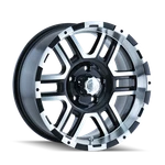 Ion 179-7981B 17X9 8X165.1 0MM 130.8MM Black/machined Wheel New. Price: $224.66.