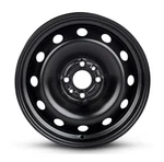 New 15" 6" 4X98 Black Replacement Steel Wheel Rim 2012-2019 For Fiat 500. Price: $124.99.