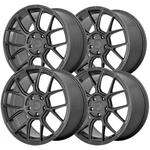 (set Of 4) Motegi MR147 CM7 18X8.5 5X112 +42MM Gunmetal Wheels Rims 18" Inch New. Price: $1144.96.