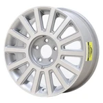 17" Lincoln Town Car Wheel Rim Factory Oem 3504 2003-2005 Machined Silver Remanufactured. Price: $395.00.