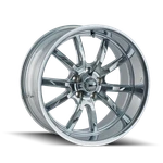 New 17X8 Ridler 650 Chrome Wheel/rim 5X114.3 5-114.3 17-8 Et. Price: $388.99.